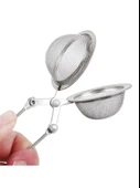 Zhlhome Kıskaçlı Bitki Çayı Filtresi Top Çay Demliği Çay Filtresi Maşası - 7