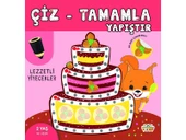 2 Yaş ve Üzeri Çiz Tamamla Yapıştır Seti (4 Kitap) - 3