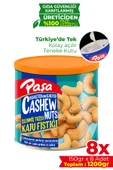 Paşa Kuruyemiş İşlenmiş Kaju Fıstığı Teneke Kutu 150 gr X 8 Adet (1200 gr) thumbnail 1