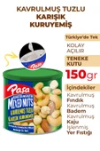 Paşa Kuruyemiş Kavrulmuş Karışık Kuruyemiş Teneke Kutu 150 gr - 2