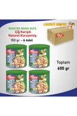 Kavrulmuş Karışık Kuruyemiş Teneke Kutu 150 gr X 4 Adet (600 gr) - 2