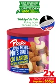 Paşa Kuruyemiş Çiğ Karışık Kuruyemiş Teneke Kutu 150 gr x 2 Adet (300 gr) - 1