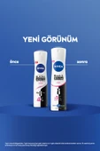 NIVEA Kadın Sprey Deodorant Black&White Invisible Clear 150ml, 72 Saat Anti-perspirant Ter Koruması - 2