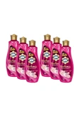 ABC Parfumia Sıvı Konsantre Çamaşır Yumuşatıcısı 1440 ml x 6 Adet Romantik Gül - 1