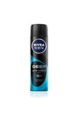 NIVEA MEN Erkek Sprey Deodorant Deep Dimension Beat 150ml, 72 Saat Anti-perspirant Ter Koruması - 2