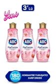 ABC Parfumia Konsantre Çamaşır Yumuşatıcısı Zarif Orkide 3 X 1440 ml - 1