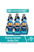Yumoş Uzman Kolay Ütü Konsantre Yumuşatıcı 1200 ml X3 - 1