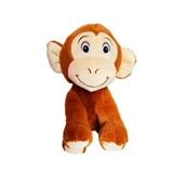 1438 Mika Maymun 30 cm Kahverengi -Selay Oyuncak - 1