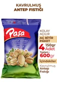 Paşa Kuruyemiş Kavrulmuş Antep Fıstığı 150 gr X 4 Adet (600 gr) - 2
