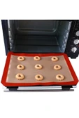 2 Adet Silikon Yıkanabilir Kendinden Yağlı Fırınlanabilir Kek Börek Pişirme Hamur Açma Matı 30X40 CM - 2