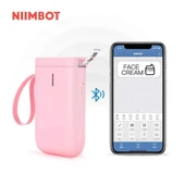 NIIMBOT D11 Bluetooth Taşınabilir Pembe Termal Etiket Yazıcı - 4
