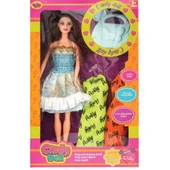 Çocuk Oydaş Anlily Çantalı Yedek Elbiseli Bebek 2281 thumbnail 2