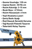 ONON Long 120 Lazerli Kesim Uzun Seramik Granit Fayans Kesme Makinası 1200mm - 2
