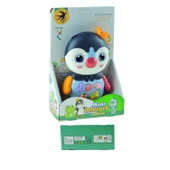 Oyuncak Penguen Işıklı Sesli Sevimli Penguen 16 Cm - 1