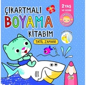 2 Yaş ve Üzeri Çıkartmalı Boyama Kitabım Seti (4 Kitap) - 3
