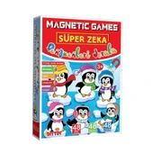 Çocuk 2397 Manyetik Magnet Penguenleri Sırala -Dıytoys - 2