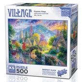 Çocuk KS Games Mountain Village Puzzle 500 Parça 20046 - 1