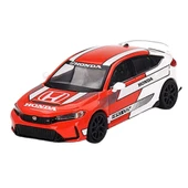 Çocuk Mini Gt 1/64 Honda Civic TYPE R 2023 Pace Car Red thumbnail 1
