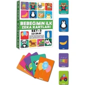 Çocuk 2212 Eğitici Kartlar 12-24 Ay Zeka Kartları  -Dıytoys thumbnail 2