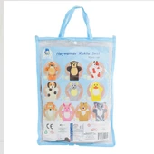 Çocuk AND-5002 Hayvanlar Kukla Seti 10'lu thumbnail 2