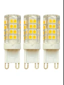 (3 Adet) Osaka 6W 3000K (Sarı Işık) G9 Duylu Led Kapsül Ampul - 1