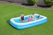 Bestway 54150 Şişme Aile Havuzu Pompa Hediyeli 305 cm x 183 cm x 46 cm - 3