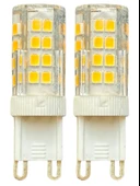 (2 Adet) Osaka 6W 3000K (Sarı Işık) G9 Duylu Led Kapsül Ampul thumbnail 1