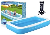 Bestway 54150 Şişme Aile Havuzu Pompa Hediyeli 305 cm x 183 cm x 46 cm - 1