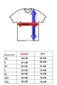 Baby AI Baskılı Oversize Kadın Tişört  Siyah, Beyaz, Lacivert ve Gri - 5