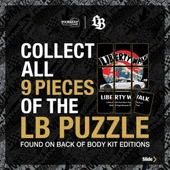 Çocuk Tarmac Cards Liberty Walk Koleksiyonluk Kartları Cilt 01 Kutu TC-LBC-01 - 2