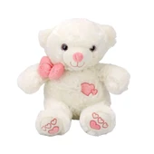 Çocuk 3186 Papyonlu Peluş Ayı 30 cm -Sunman thumbnail 4