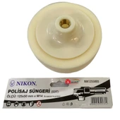 Nikon 12550BS Polisaj Süngeri 125 mm Beyaz Sert - 1