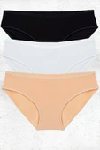Bsm Kadın Modal 3Lü Bikini Külot 48333 thumbnail 7
