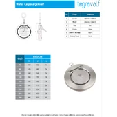 DN300 PASLANMAZ WAFER ÇEKVALF 304 - 4
