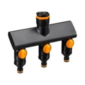 Fiskars 1070578 Üç Yollu Musluk Bağlantı Aparatı (21mm/26,5mm/33,3mm) - 1