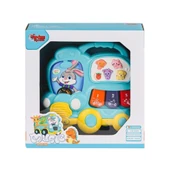 Eğitici Işıklı ve Müzikli Otobüs Piyano Çocuklar İçin Eğlenceli ve Renkli Tasarım - 1