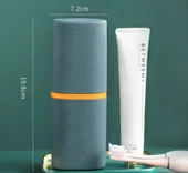Seyahat Tipi Diş Macun ve Fırçası Kabı - 6