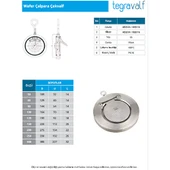 DN100 PASLANMAZ WAFER ÇEKVALF 316 - 4