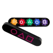 Plastik Beş Taş Oyunu Çocuklar İçin Strateji ve Zeka Geliştirici Oyun thumbnail 2