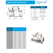 "2"" PASLANMAZ ÇALPARA ÇEKVALF 304" thumbnail 4