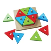 Altıgen Sök Tak - Eğitici ve Çocukların Gelişimini Destekleyen Altıgen Sök Tak Seti - 3