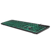Altec Lansing ALGK8264 Siyah Usb 3 Renk Zemin Aydınlatmalı Q Multimedya Fonksiyonlu Gaming Klavye - 5