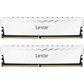 LEXAR 32GB (2X 16GB) DDR4 3600MHZ DUAL KIT PC RAM THOR LD4BU016G-R3600GDWG BEYAZ - 1