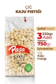 Paşa Kuruyemiş Çiğ Kaju Fıstığı 250 gr X 3 Adet (750 gr) - 2