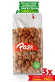 Paşa Kuruyemiş Kavrulmuş Badem 250 gr X 3 Adet (750 gr) - 1