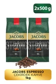 Jacobs Cafe Espresso Strong Çekirdek Kahve 500 gr x 2 Adet thumbnail 1