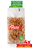 Paşa Kuruyemiş Çiğ Badem İçi 250 gr x 4 Adet (1 kg) - 1