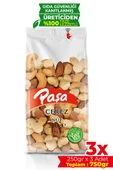 Paşa Kuruyemiş Kavrulmuş Karışık Kuruyemiş 250 gr x 3 Adet (750 gr) - 1