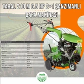 TARAL 210M BENZİNLİ ÇAPA MAKİNESİ - 1