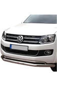 Volkswagen Amarok Ön Krom Koruma Bıyık Paslanmaz Çelik - 1